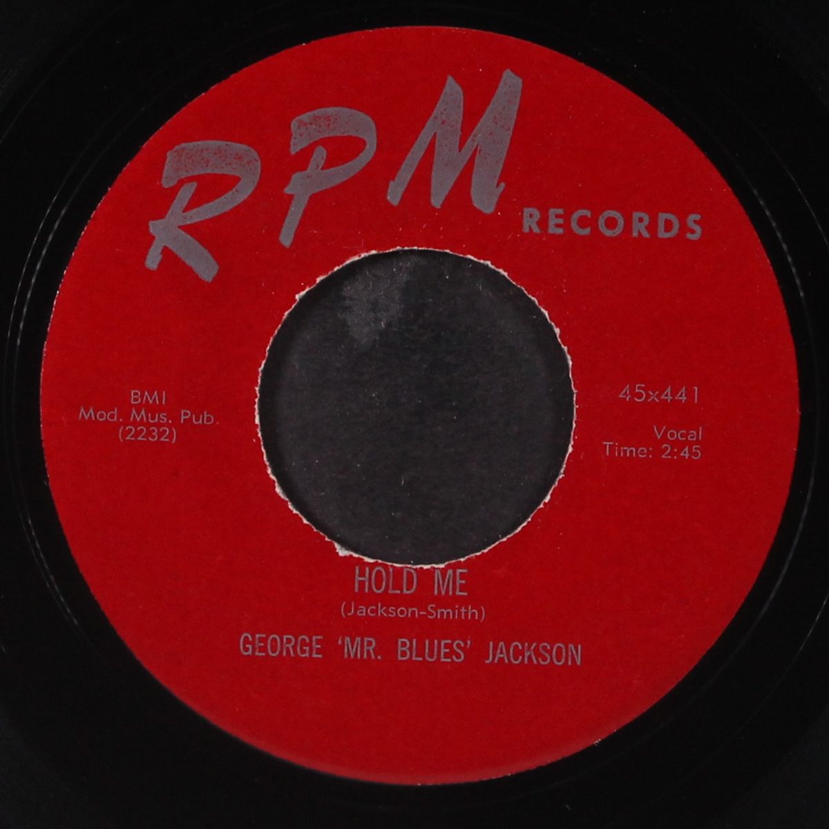 hold me / heaven on earth by GEORGE JACKSON