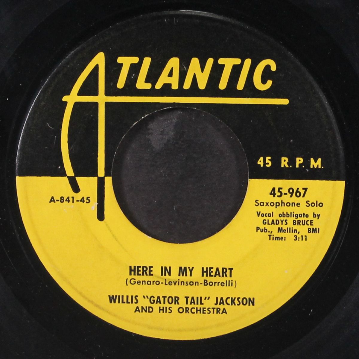 rock! rock! rock!!! / here in my heart by WILLIS "GATOR TAIL" JACKSON