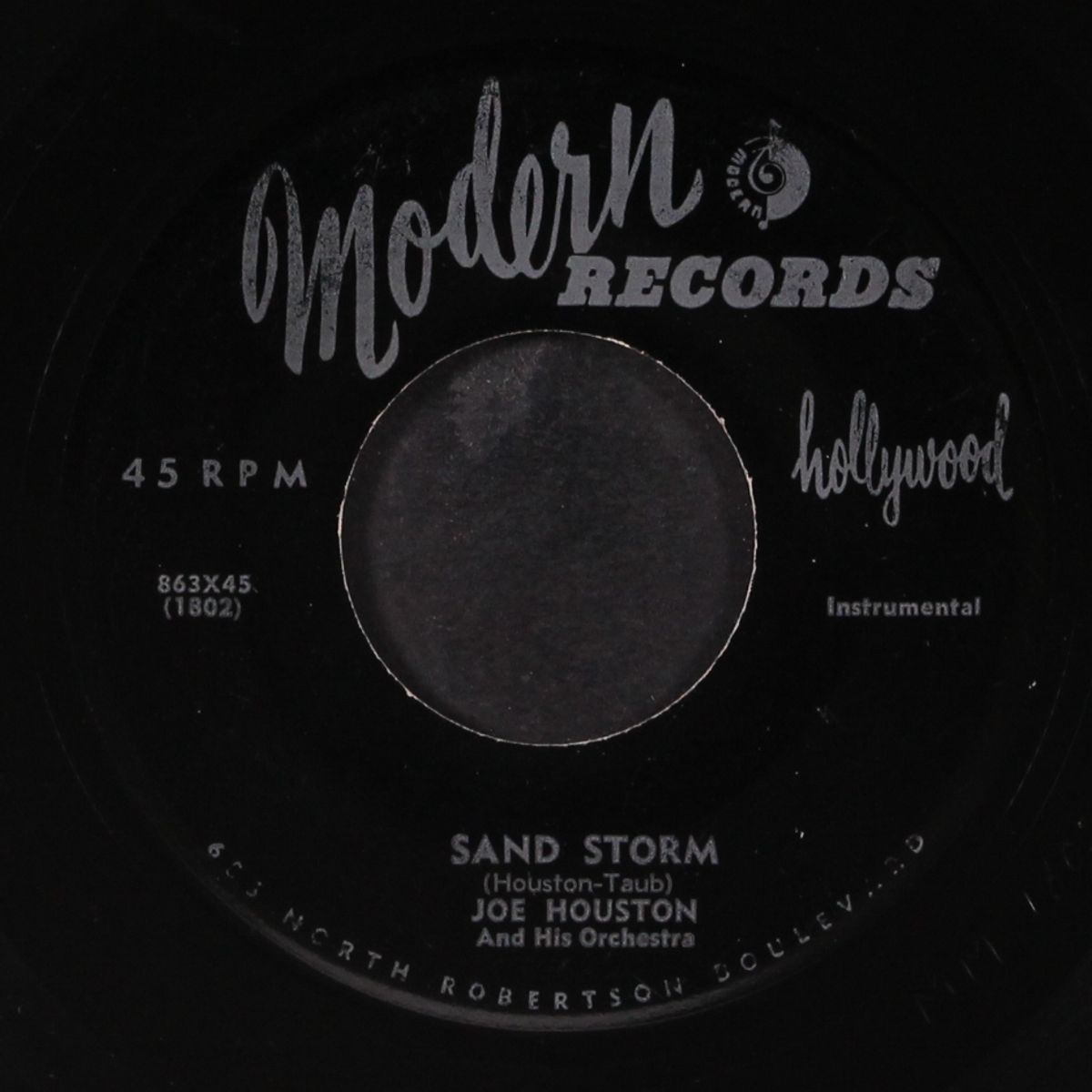 doin' the lindy hop / sand storm by JOE HOUSTON