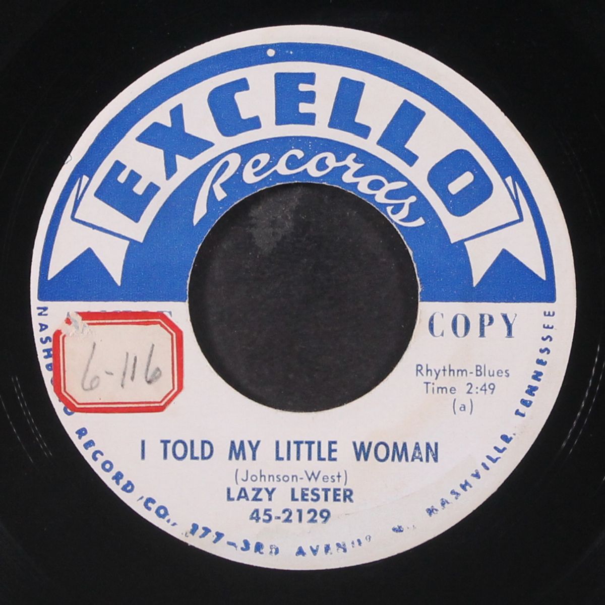 i told my little woman / tell me pretty baby by LAZY LESTER