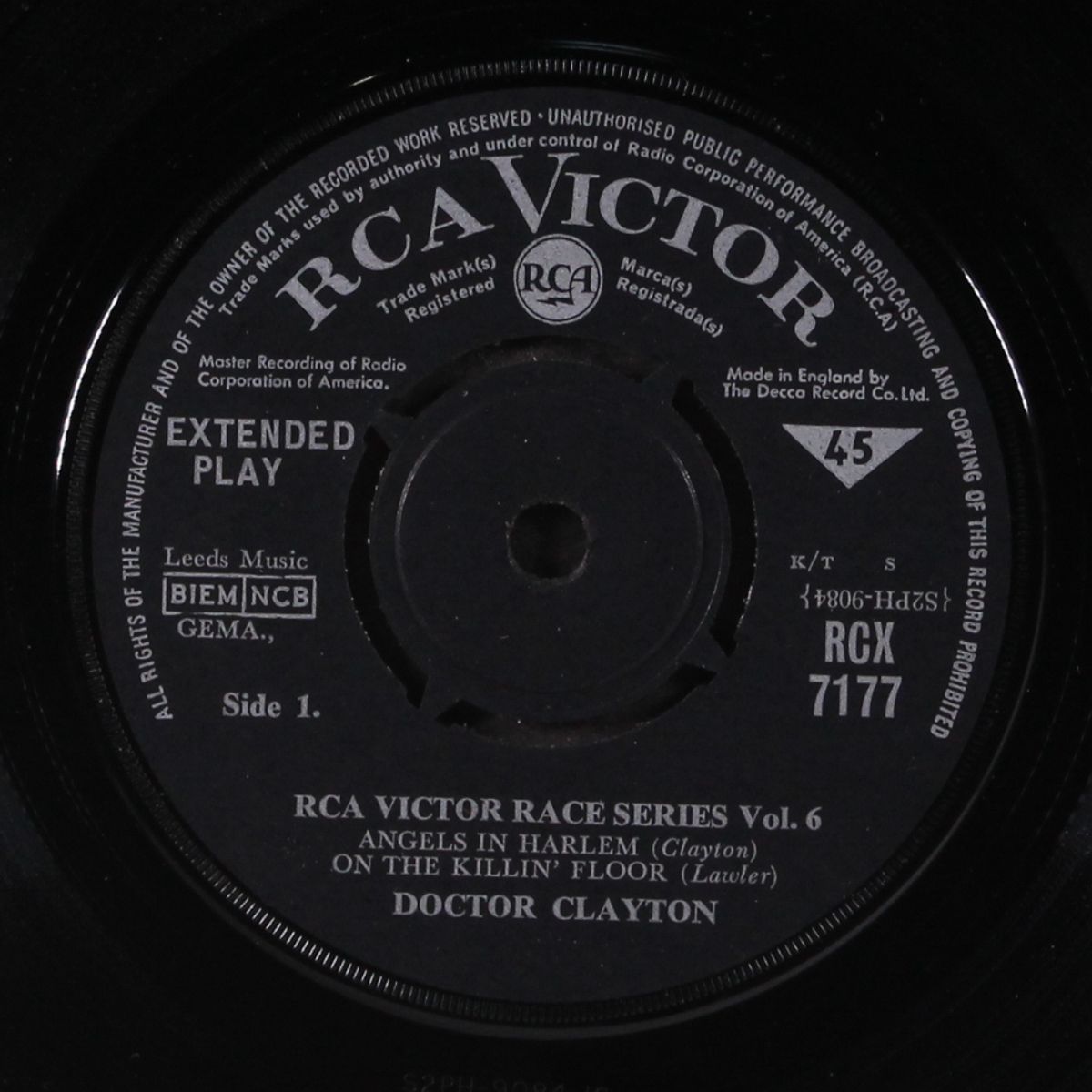 rca victor race series, vol. 6 by DOCTOR CLAYTON