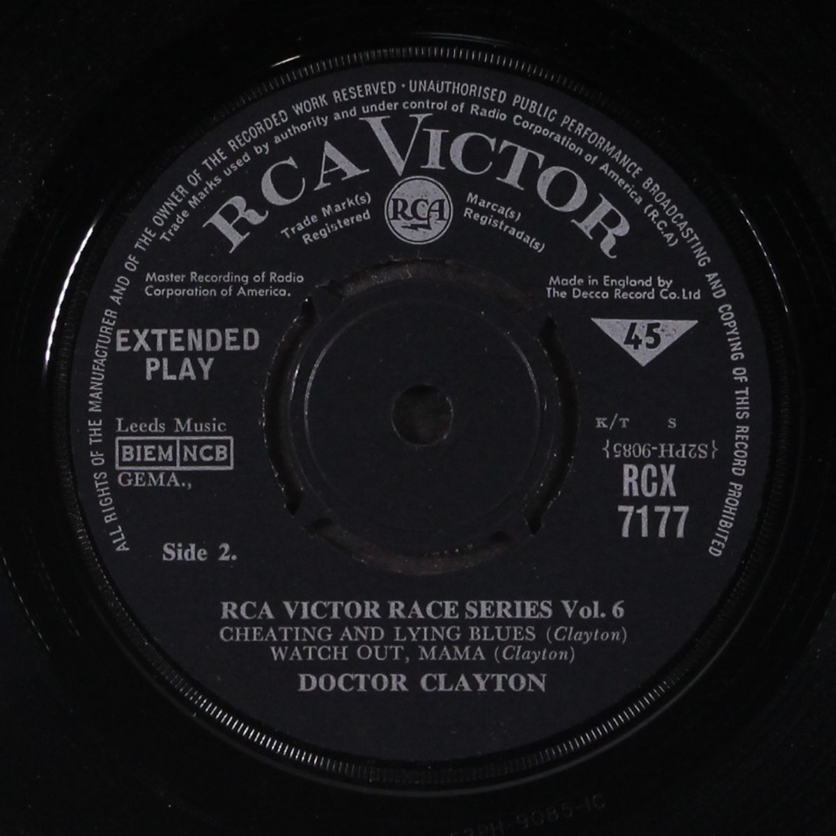 rca victor race series, vol. 6 by DOCTOR CLAYTON