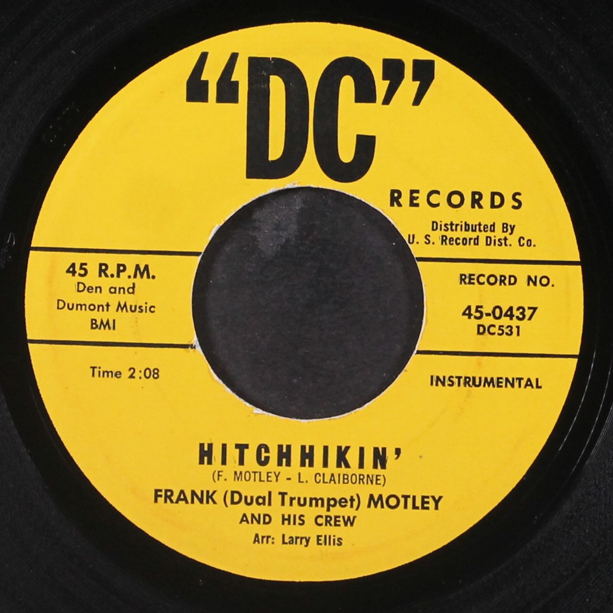 hitchhikin' / this is our love by FRANK MOTLEY