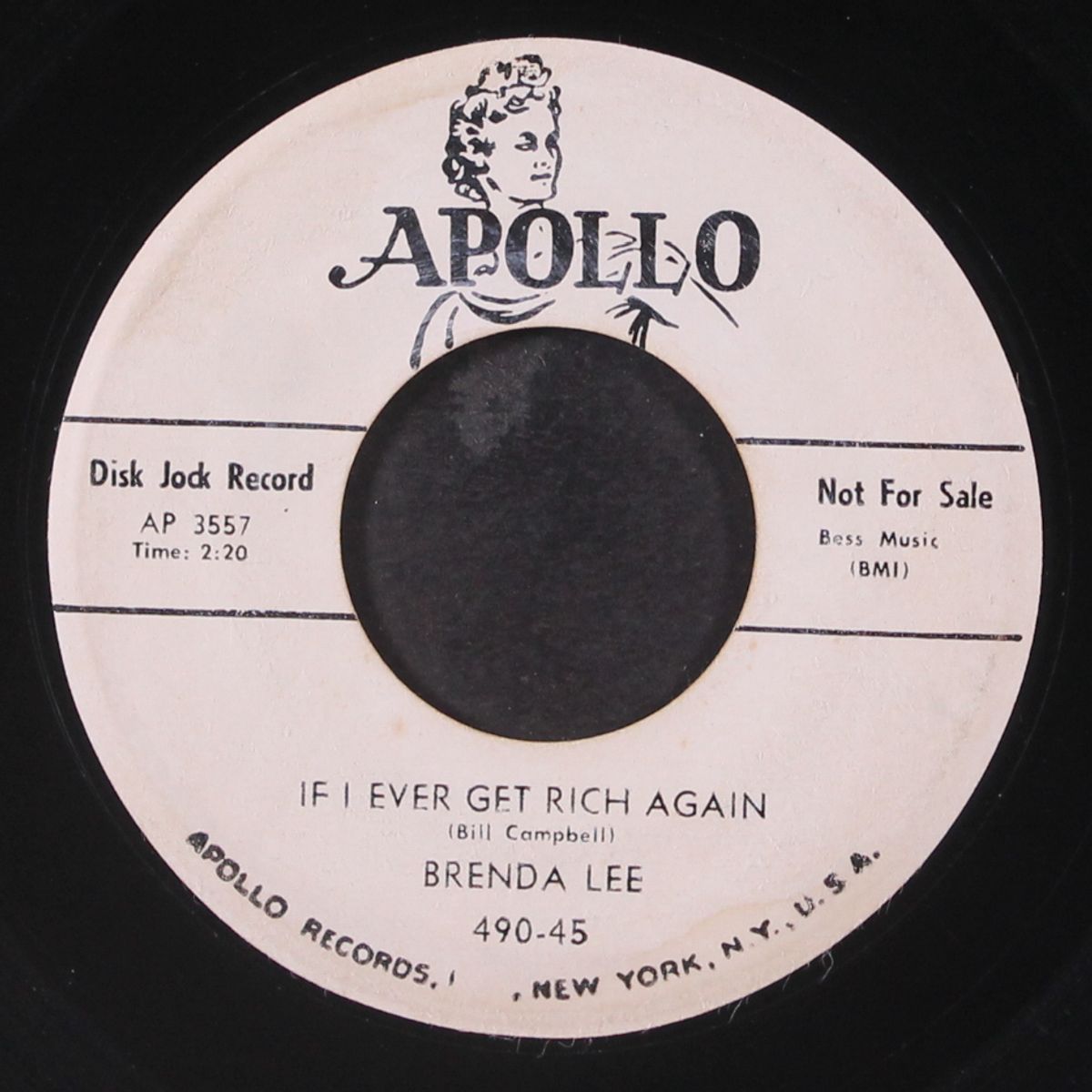 i ain't gonna give nobody none / if i ever get rich again by BRENDA LEE
