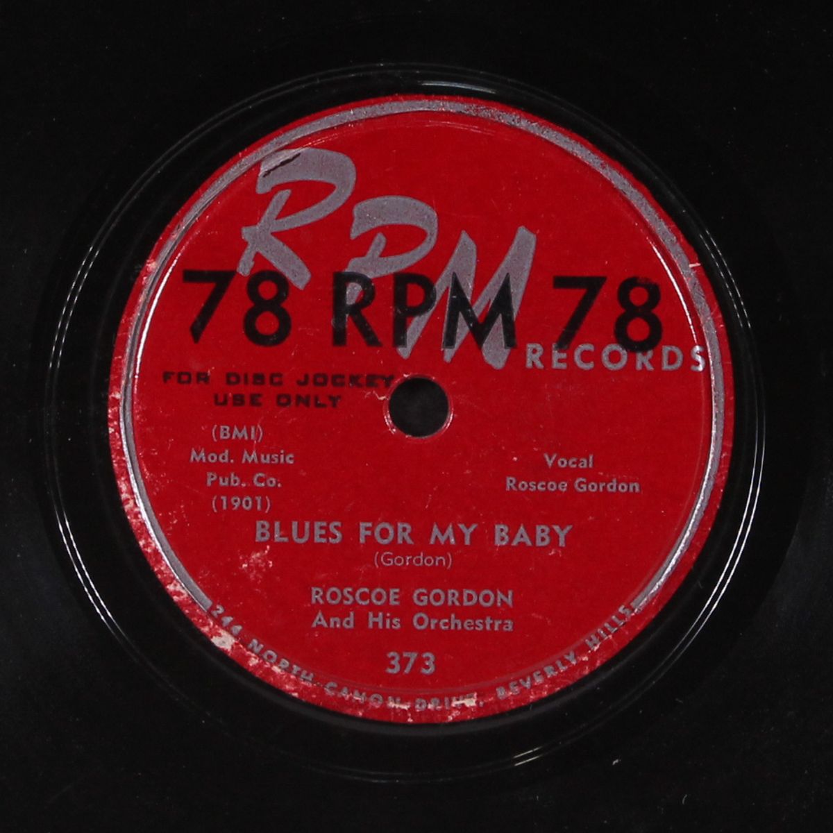 lucile / blues for my baby by ROSCOE GORDON