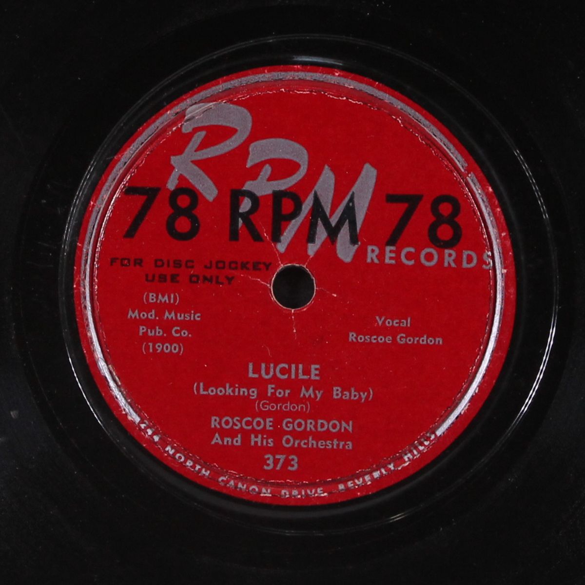 lucile / blues for my baby by ROSCOE GORDON