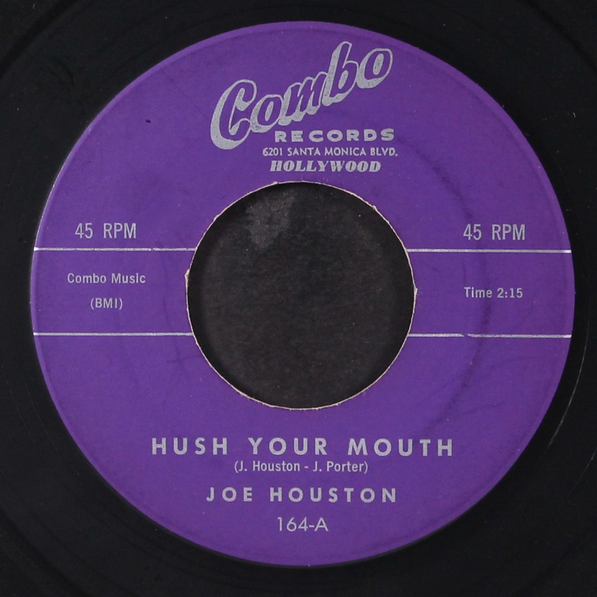 hush your mouth / slip-n-out by JOE HOUSTON