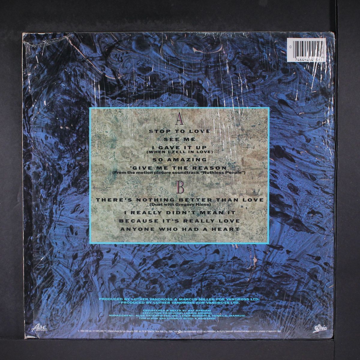 give me the reason by LUTHER VANDROSS