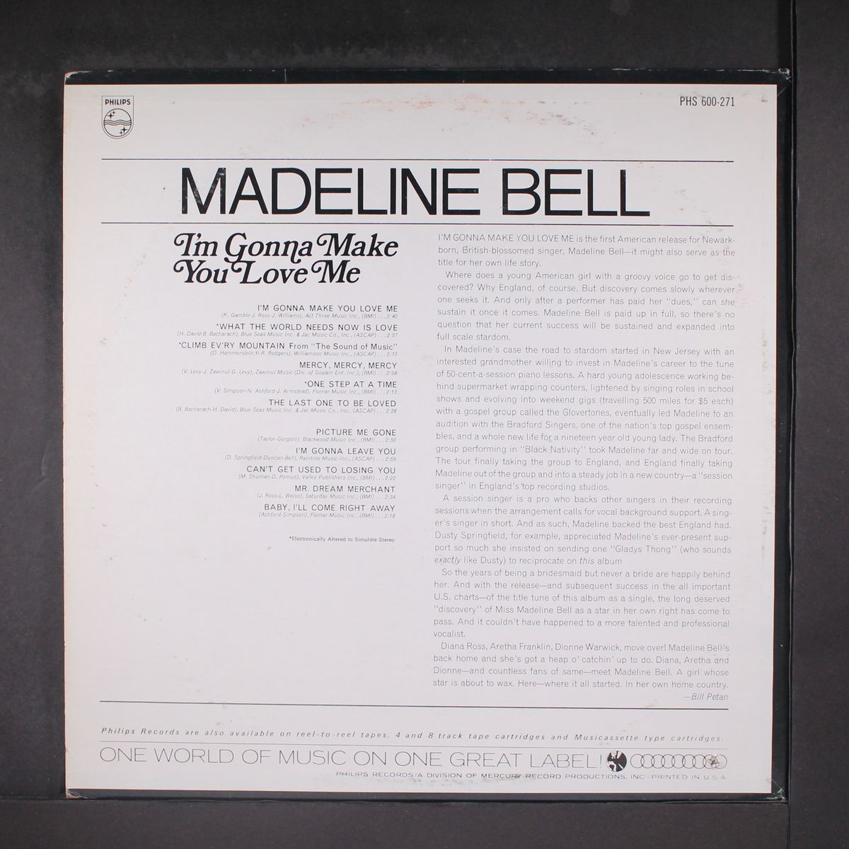 i'm gonna make you love me by MADELINE BELL