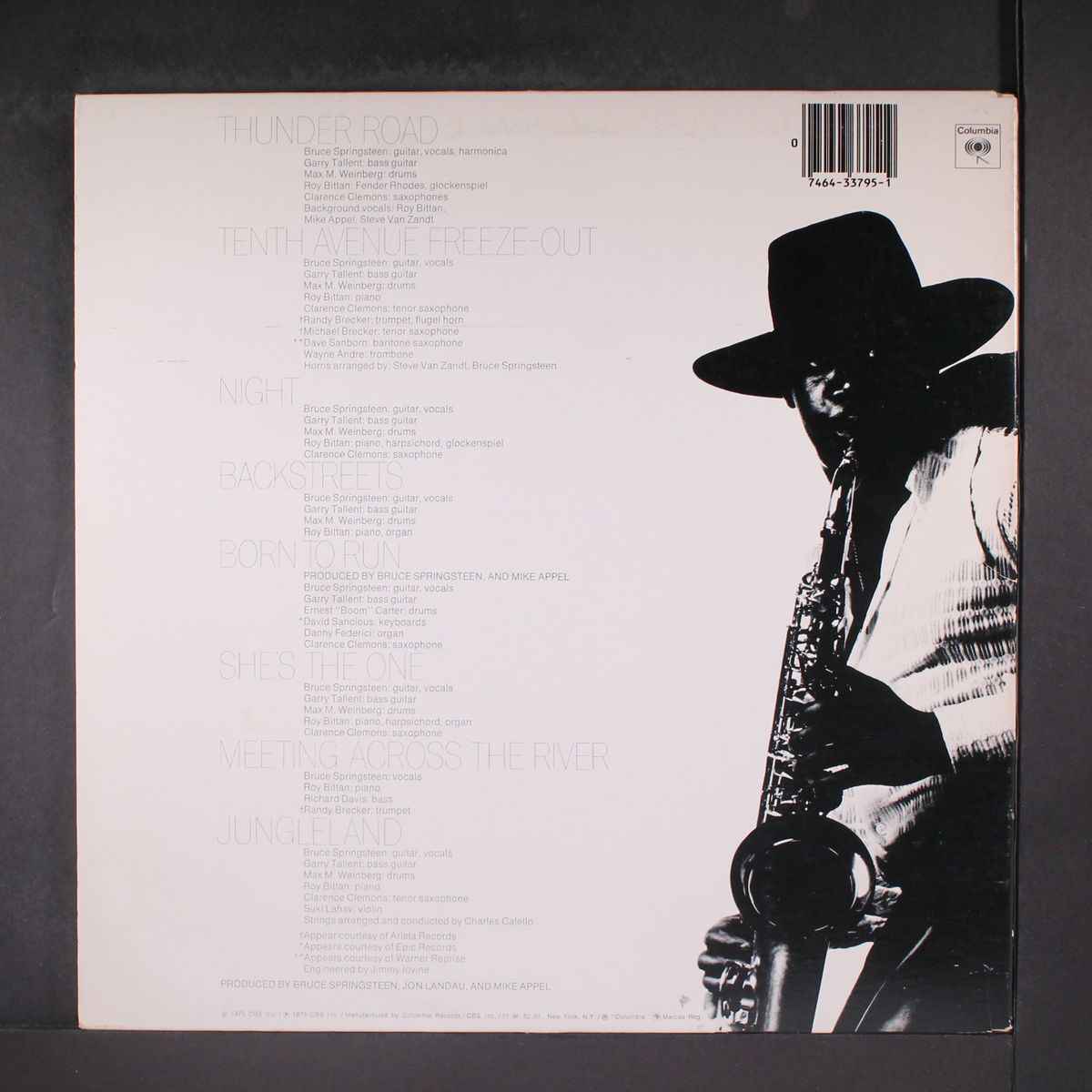 born to run by BRUCE SPRINGSTEEN