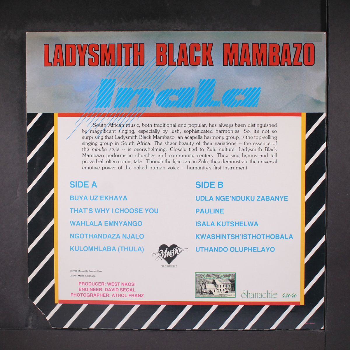 inala by LADYSMITH BLACK MAMBAZO