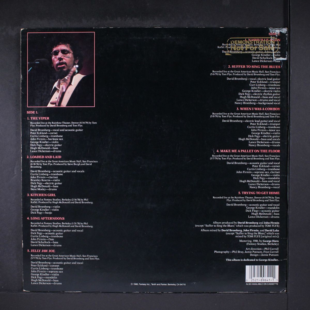 long way from here by DAVID BROMBERG