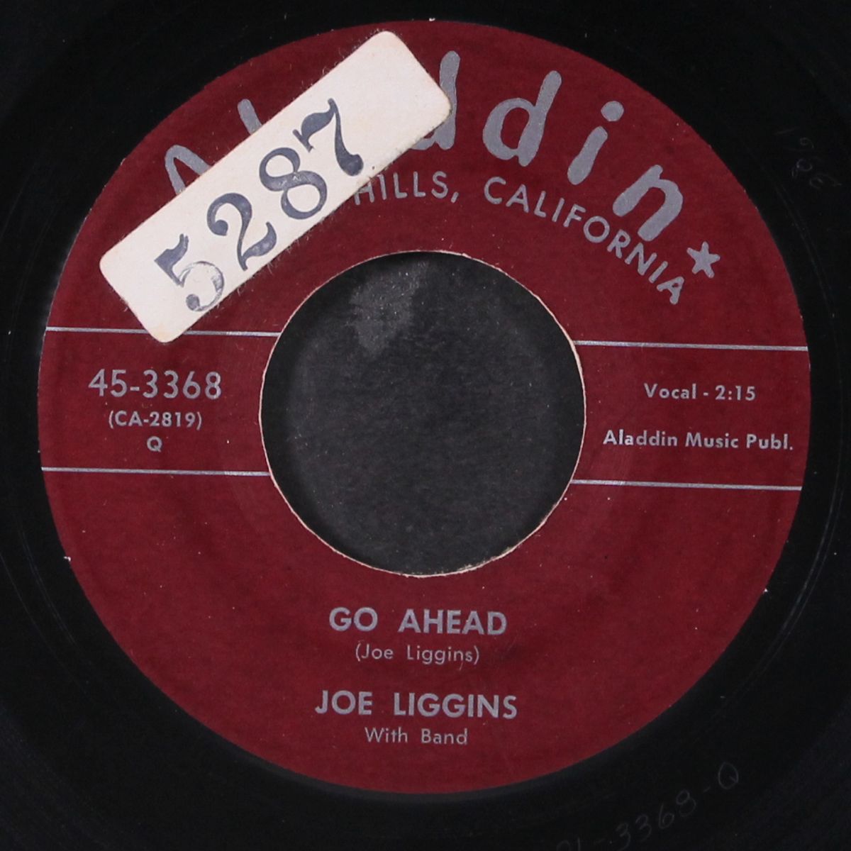 justina / go ahead by JOE LIGGINS