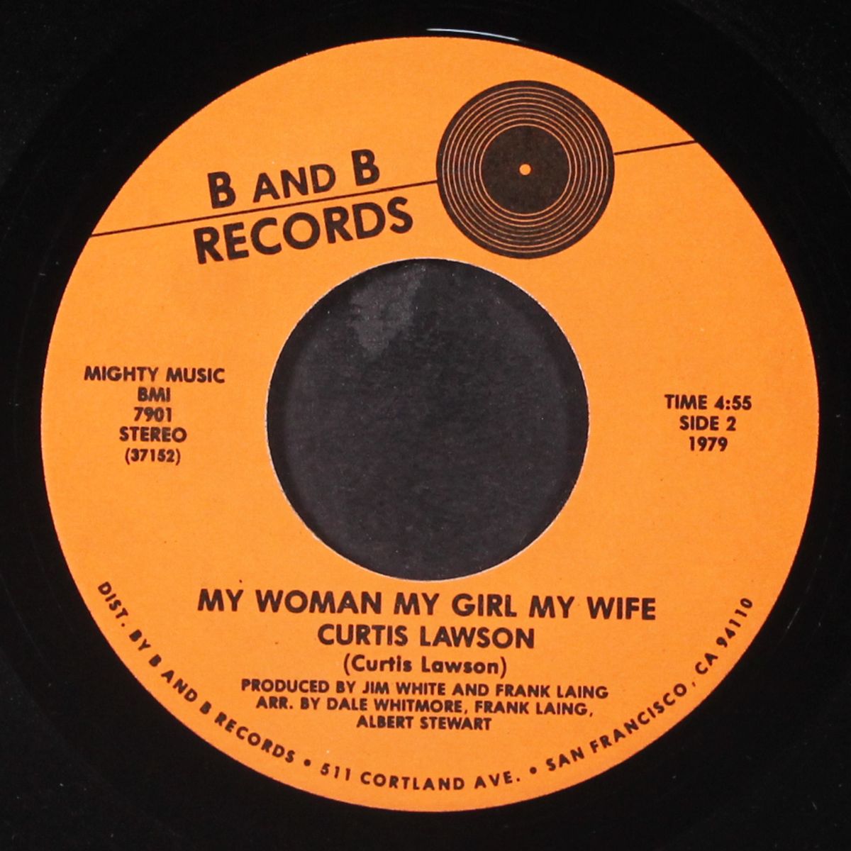fifty fifty / my woman my girl my wife by CURTIS LAWSON