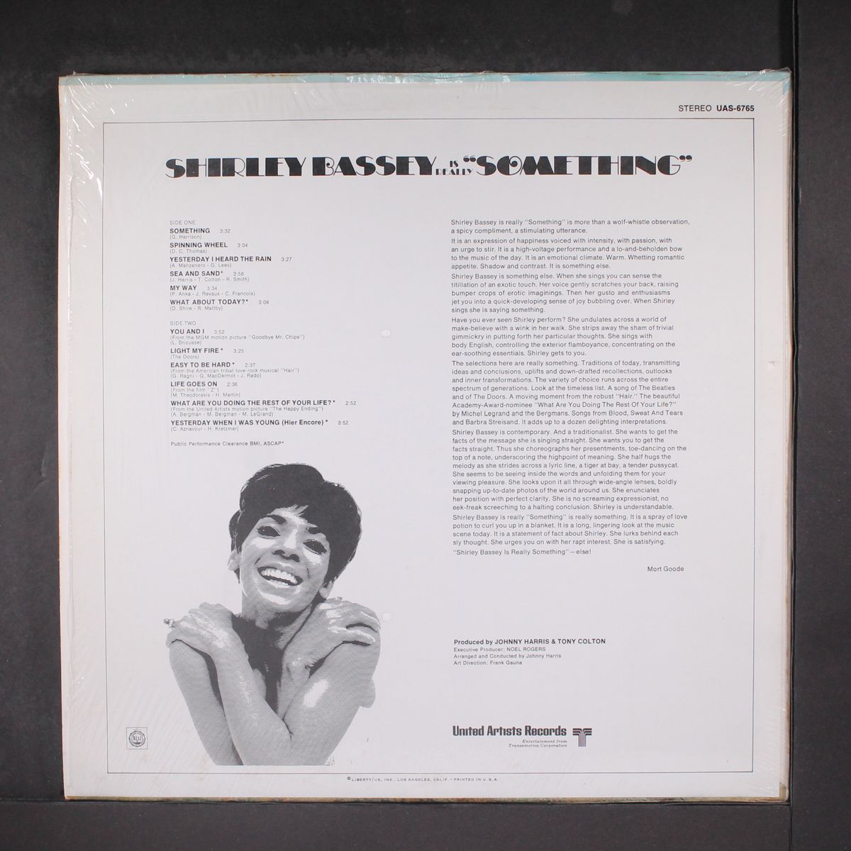 is really something by SHIRLEY BASSEY