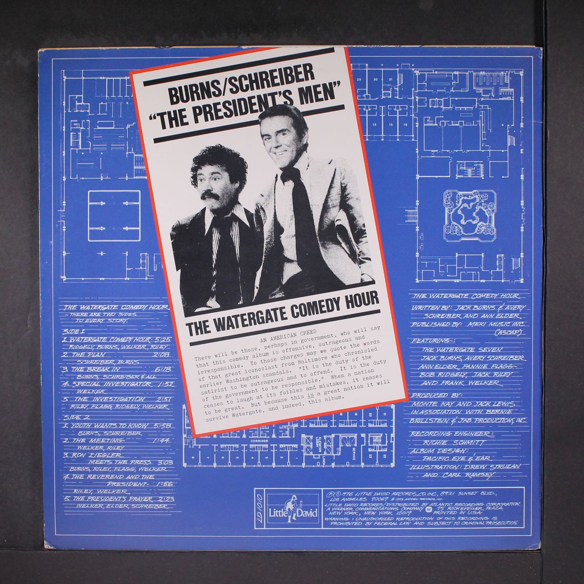 the watergate comedy hour by JACK BURNS & AVERY SCHREIBER
