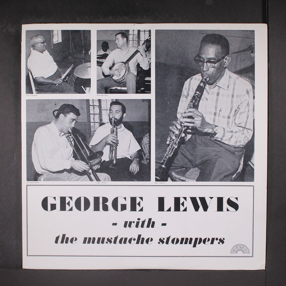 with the mustache stompers by GEORGE LEWIS