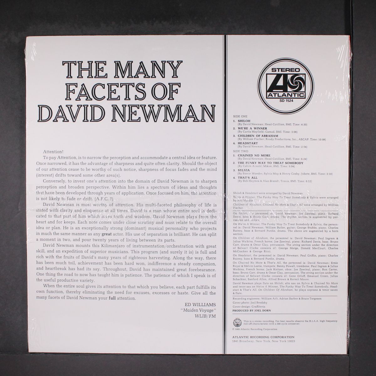 the many facets of david newman by DAVID NEWMAN