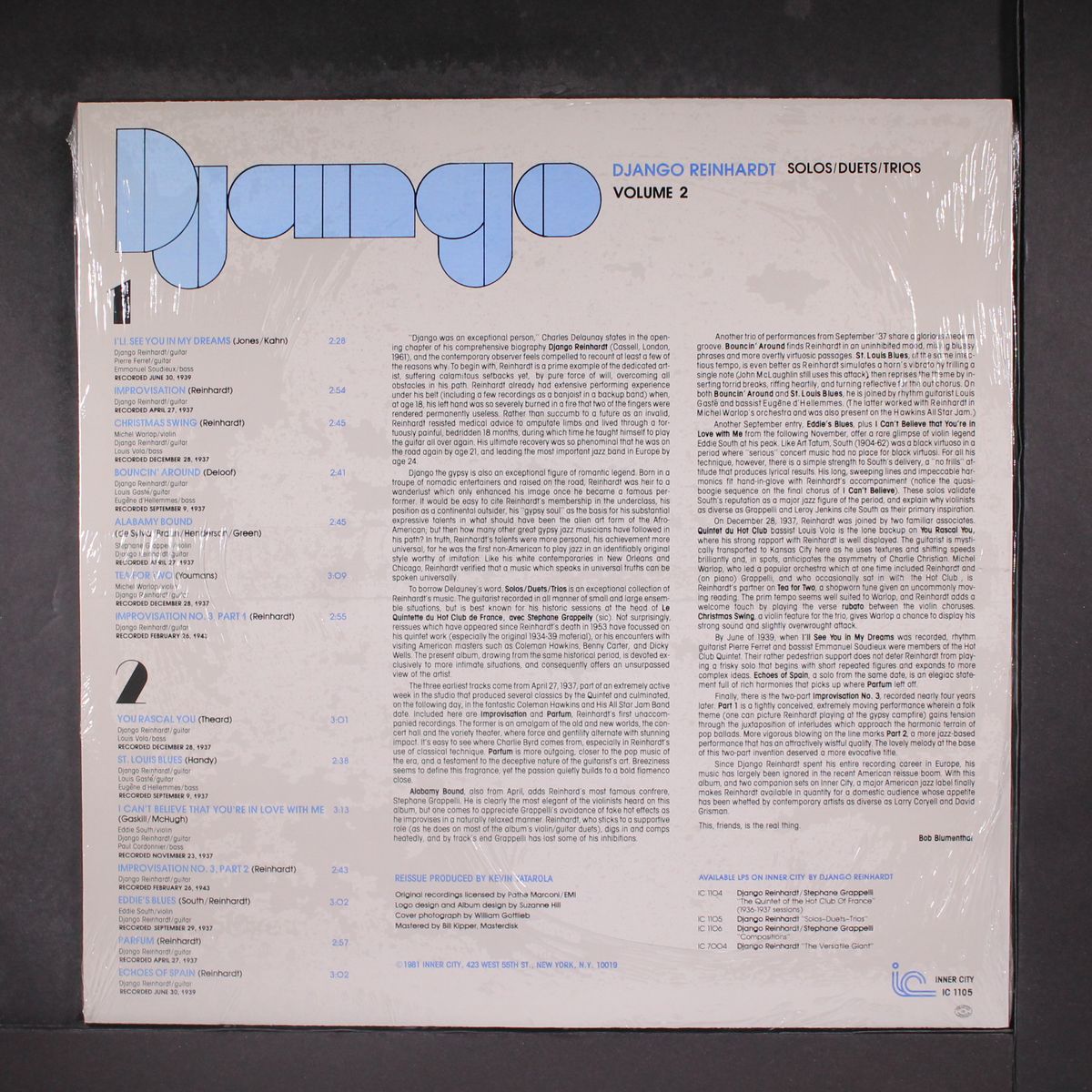 solos / duets / trios vol. 2 by DJANGO REINHARDT