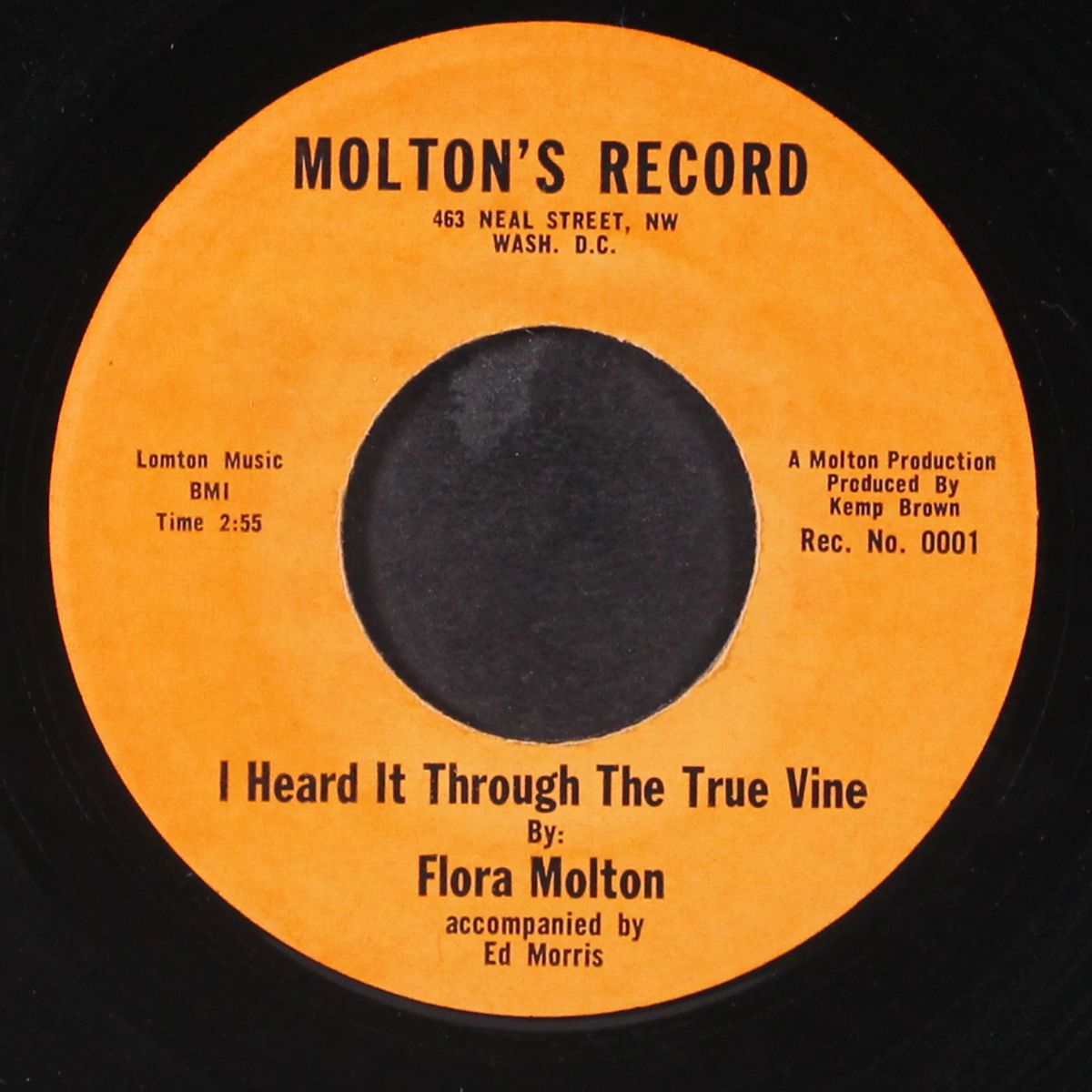 i heard it through the true vine / the sun will shine in vietnam by FLORA MOLTON