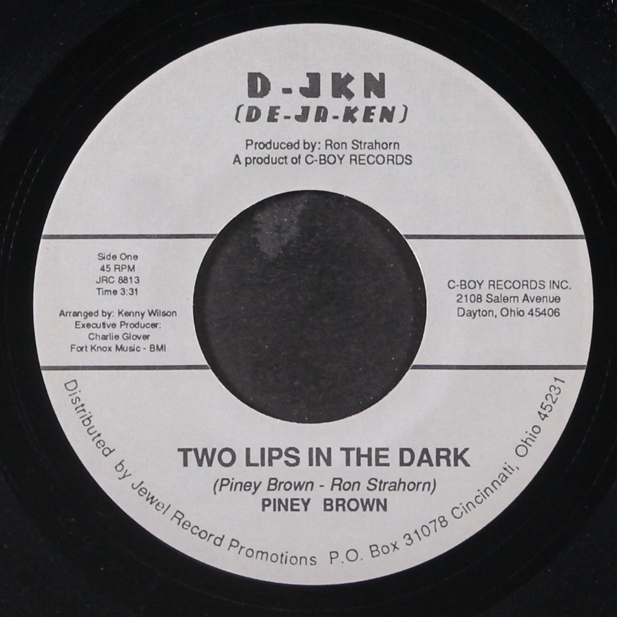 two lips in the dark / ain't it a shame by PINEY BROWN