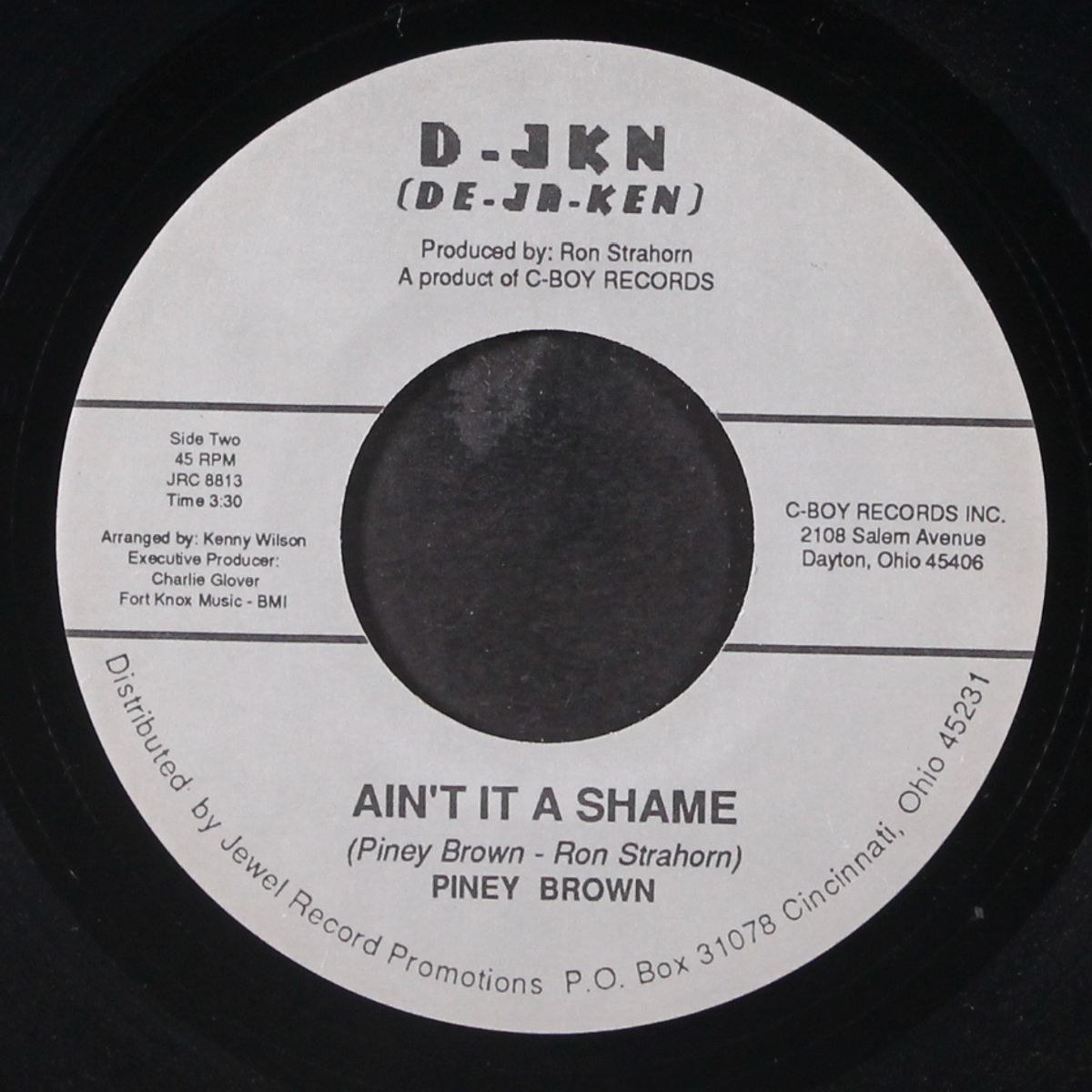 two lips in the dark / ain't it a shame by PINEY BROWN