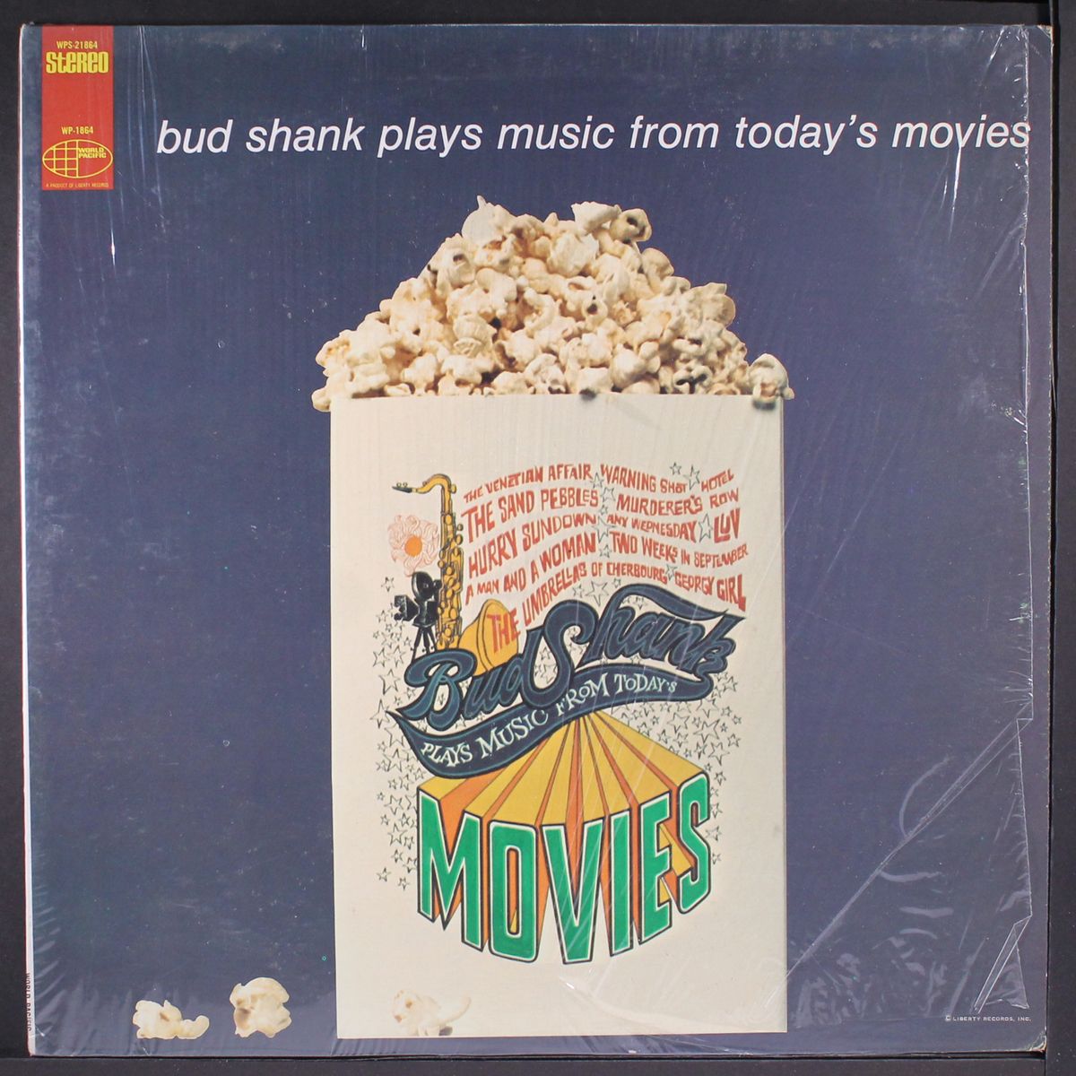 music from today's movies by BUD SHANK