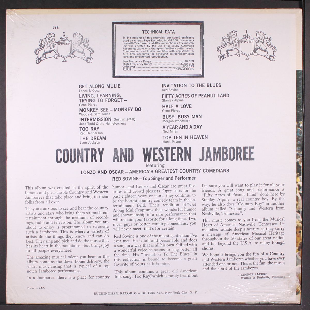country and western jamboree by VARIOUS