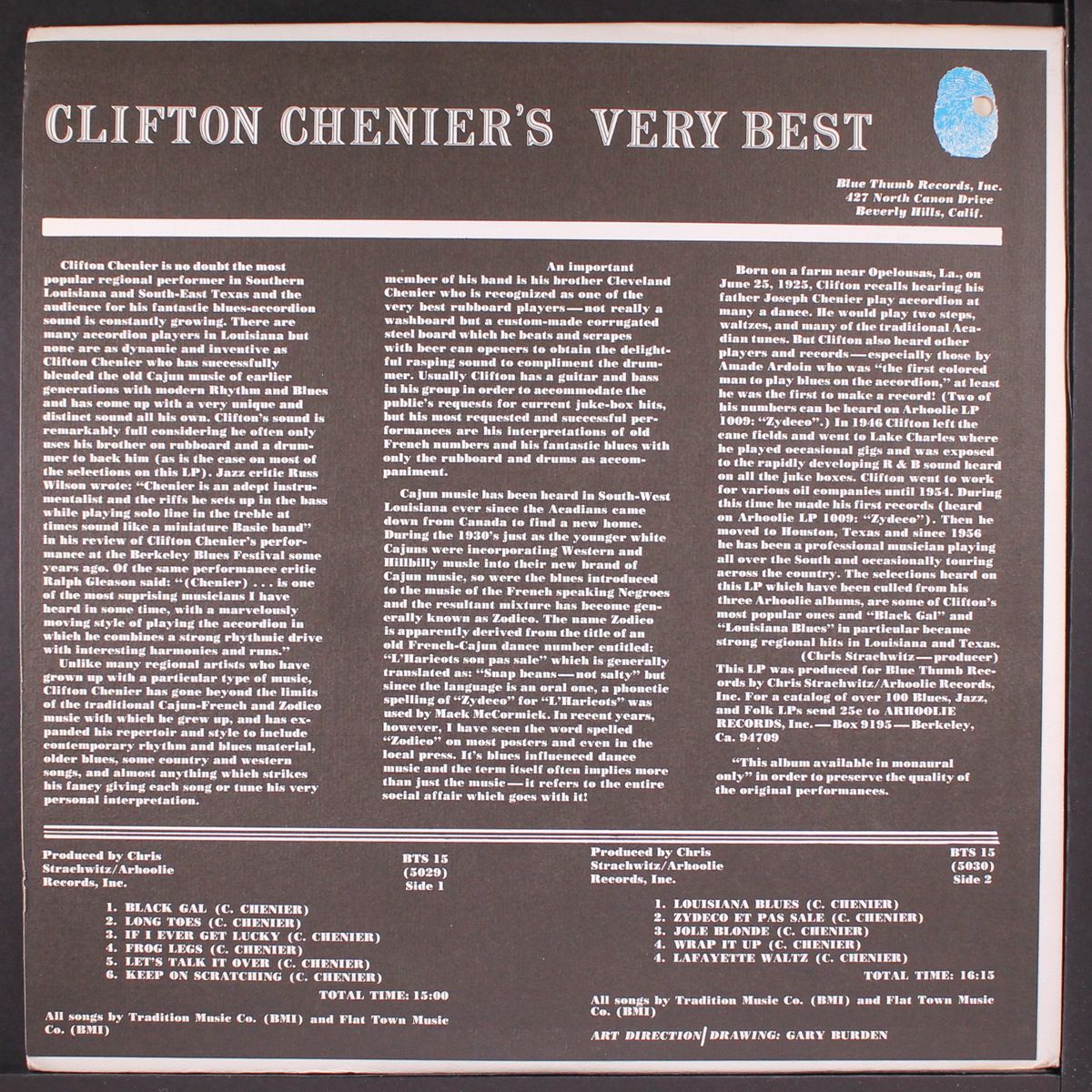 clifton chenier's very best by CLIFTON CHENIER