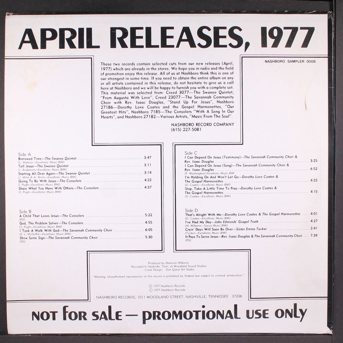 new lp releases, april 1977 by VARIOUS