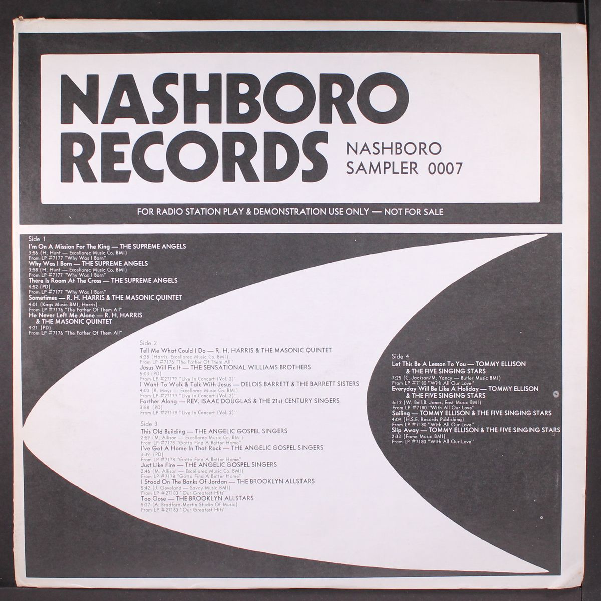 nashboro sampler by VARIOUS