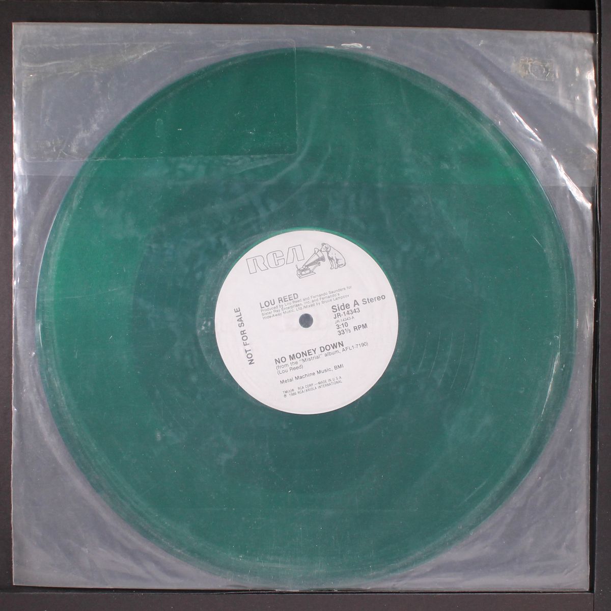 no money down / same by LOU REED