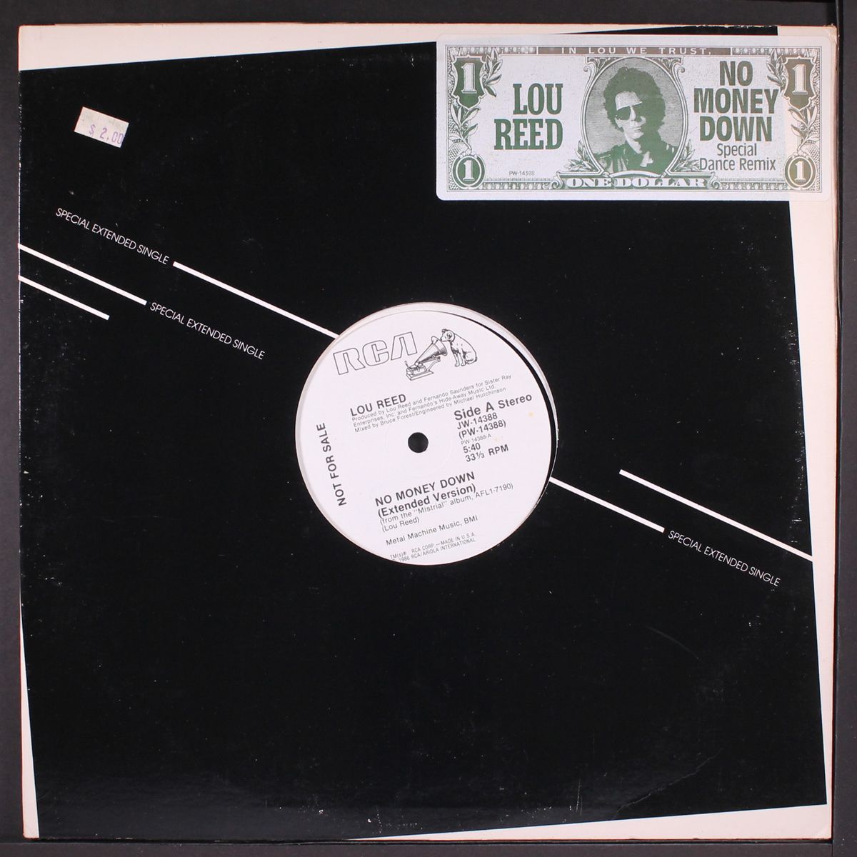 no money down by LOU REED