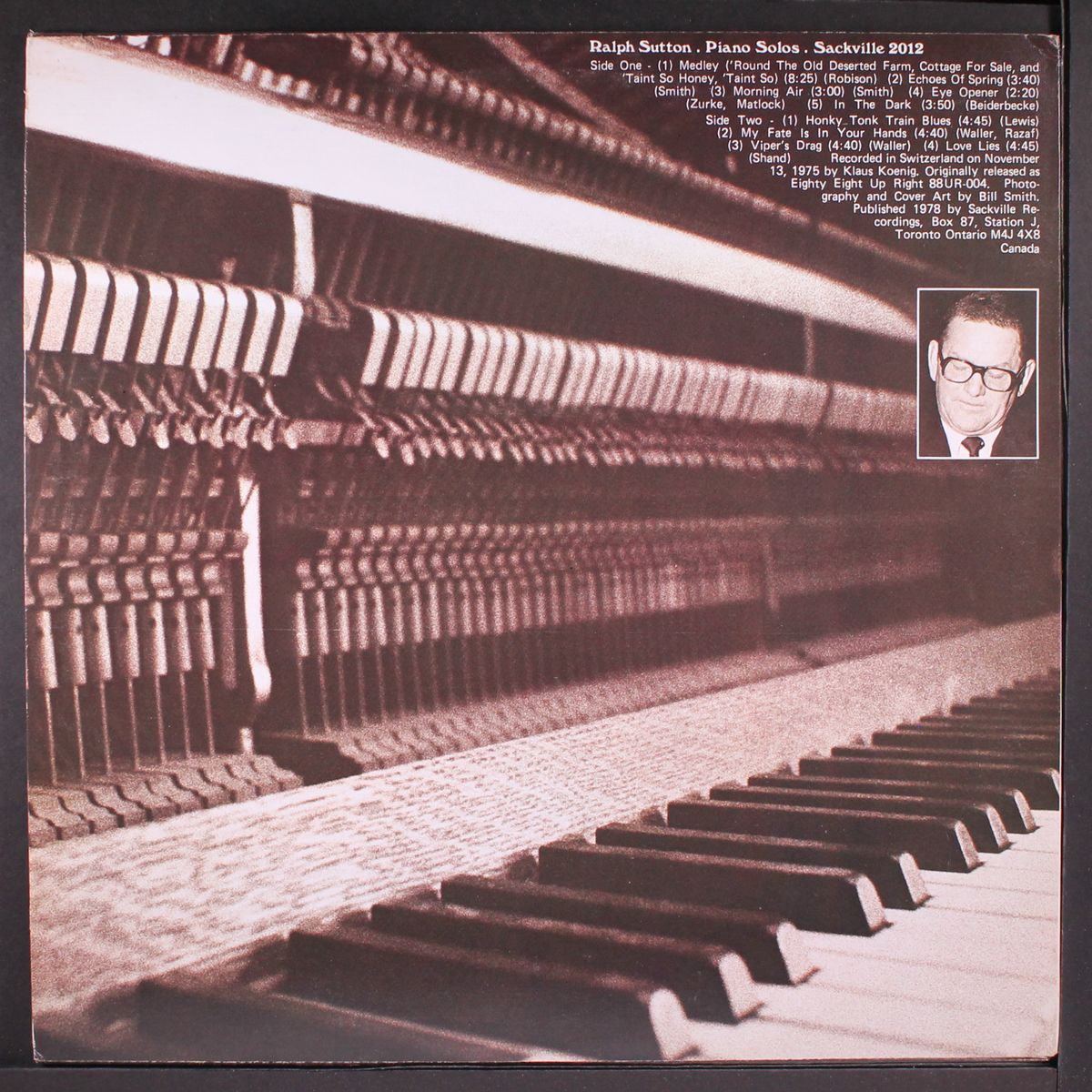 piano solos by RALPH SUTTON