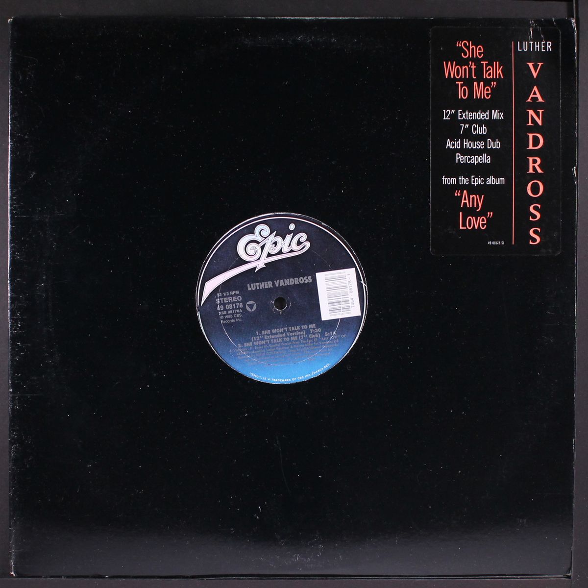 she won't talk to me by LUTHER VANDROSS