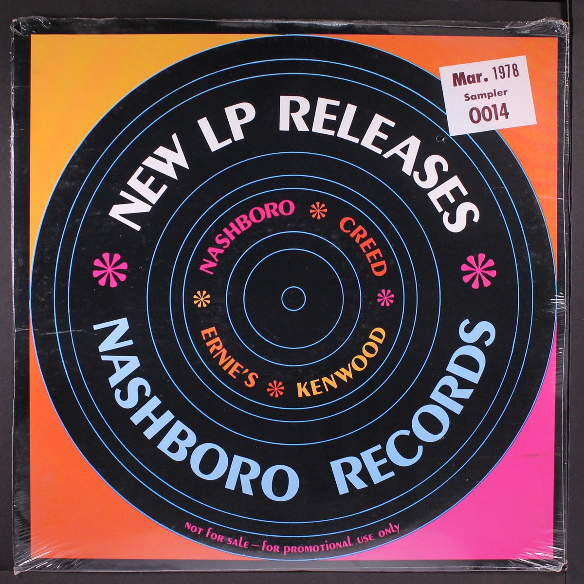 new lp releases, mar. 1978 sampler by VARIOUS