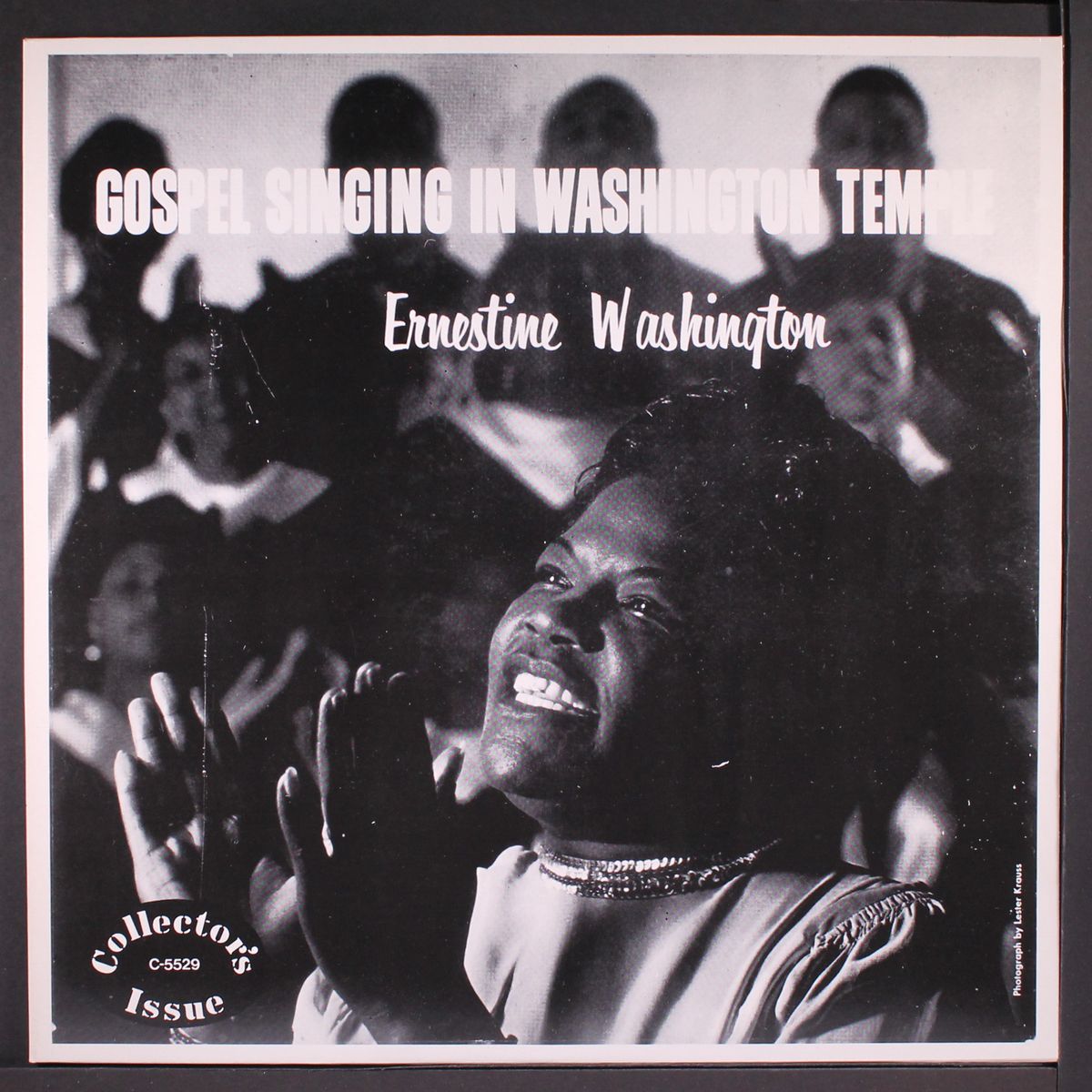 gospel singing in washington temple by ERNESTINE WASHINGTON