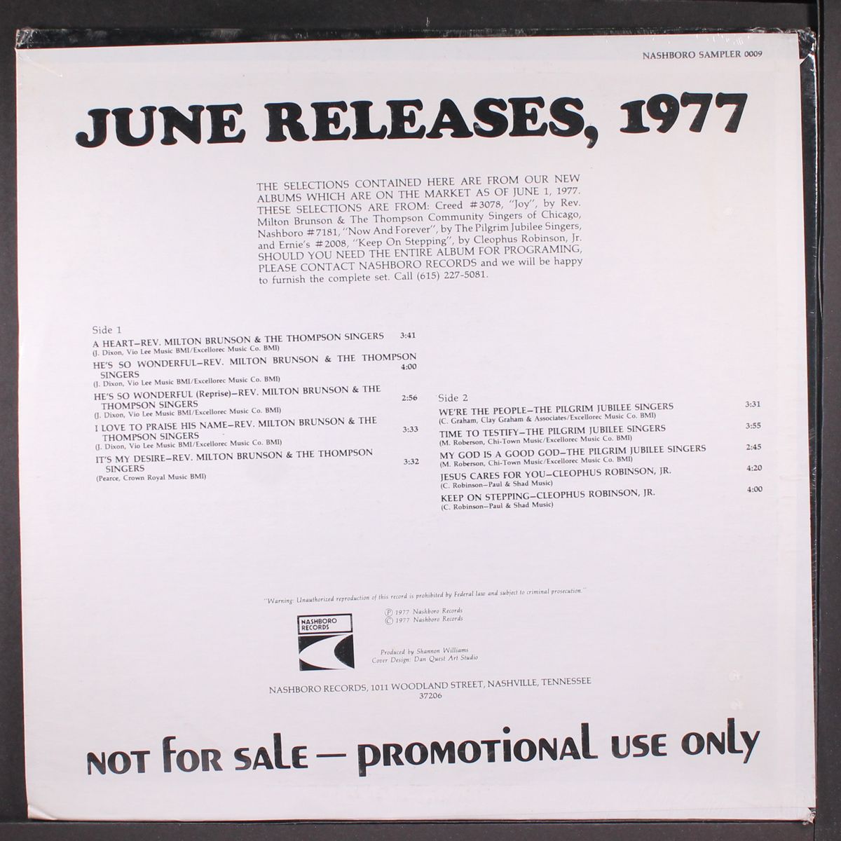 new lp releases, june 1977 by VARIOUS