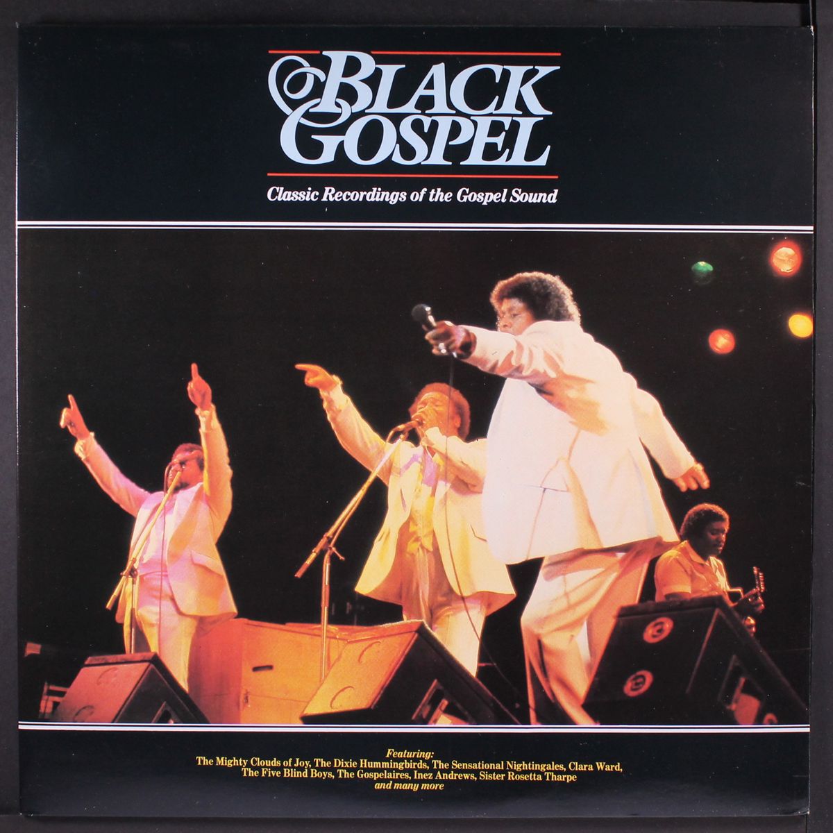 black gospel, classic recordings of the gospel sound by VARIOUS