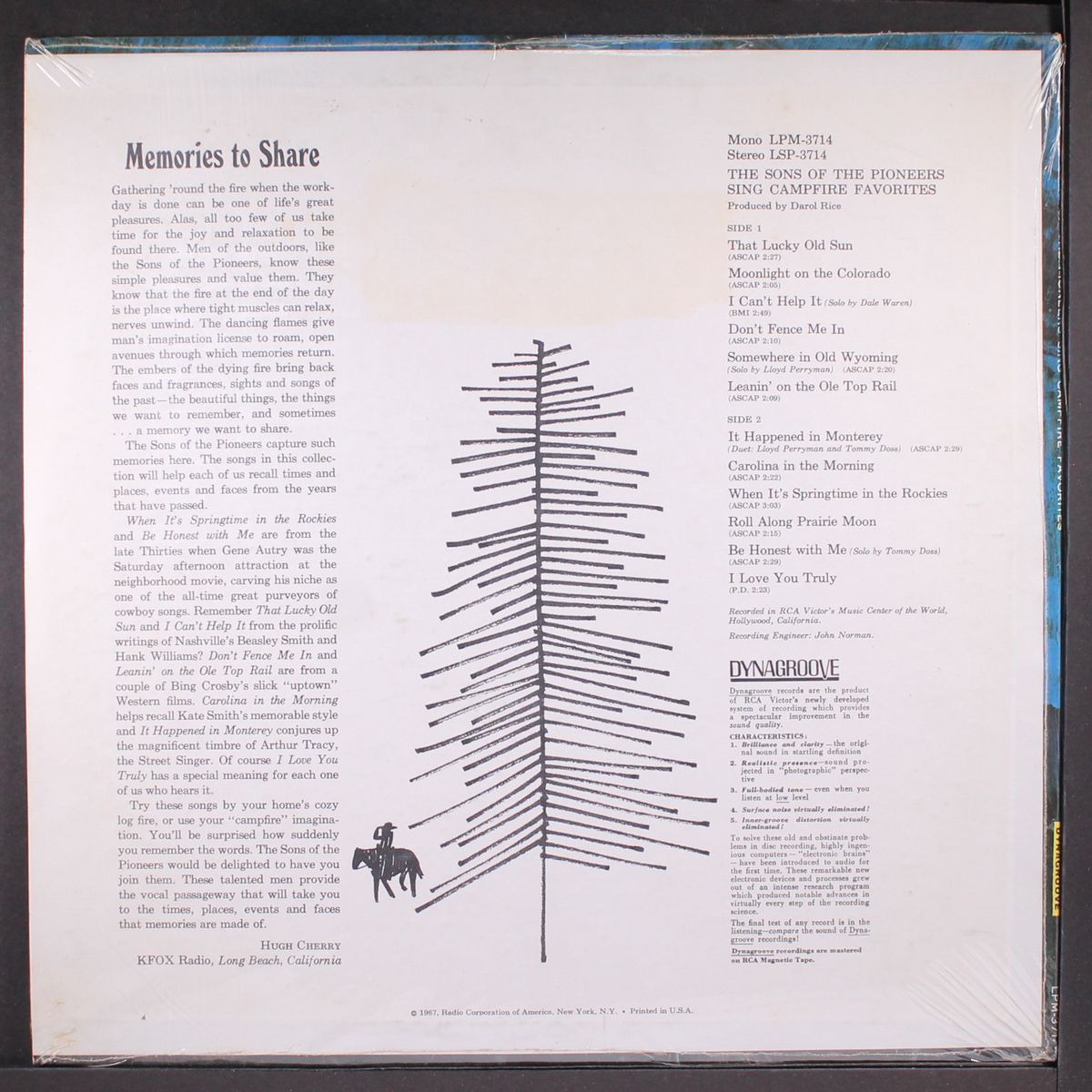 sing campfire favorites by SONS OF THE PIONEERS