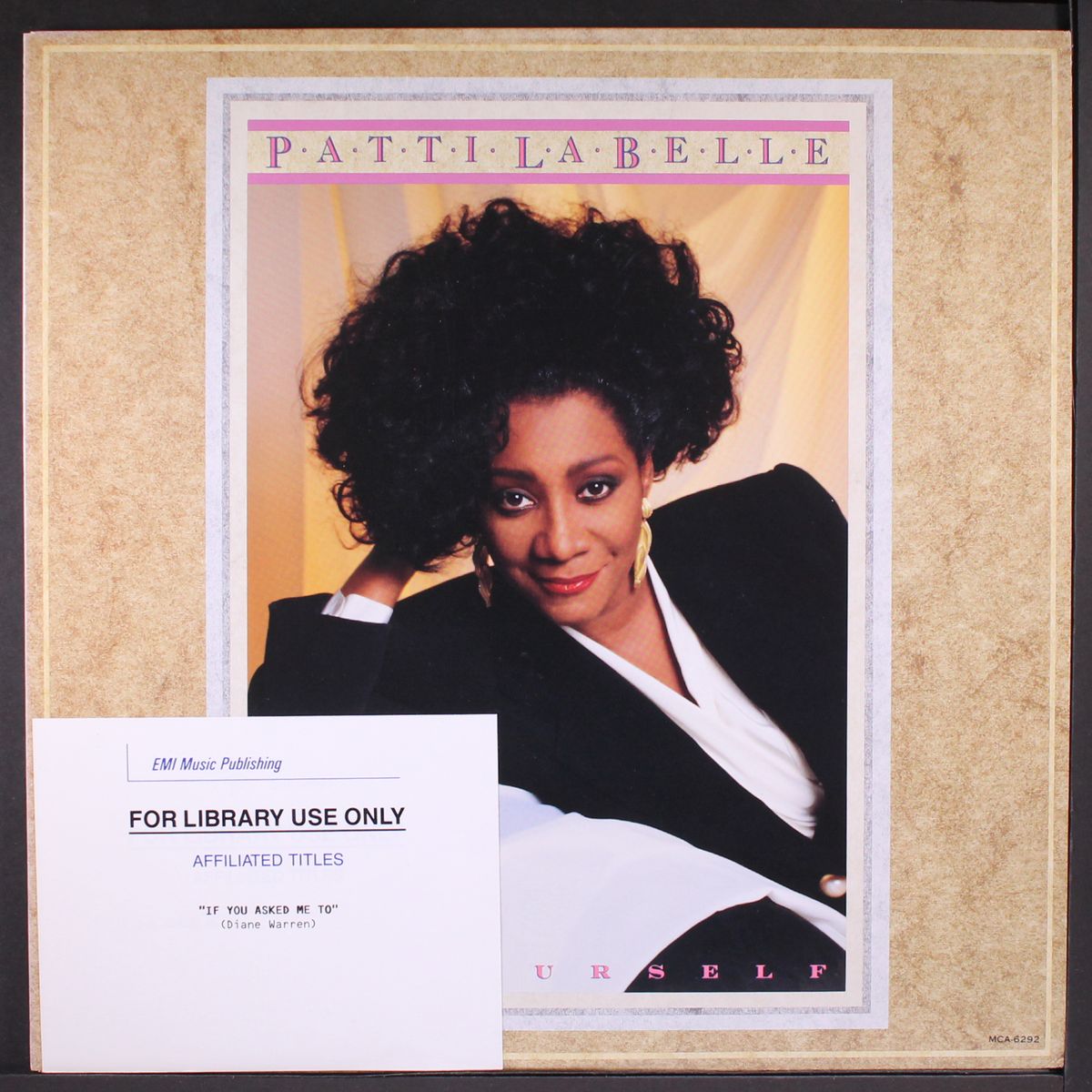 be yourself by PATTI LABELLE