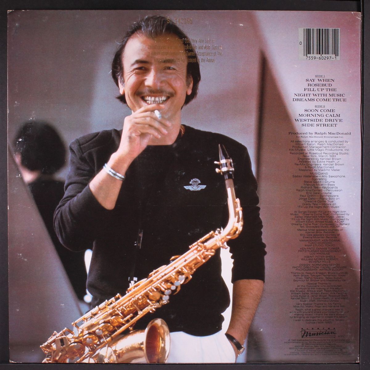 fill up the night by SADAO WATANABE