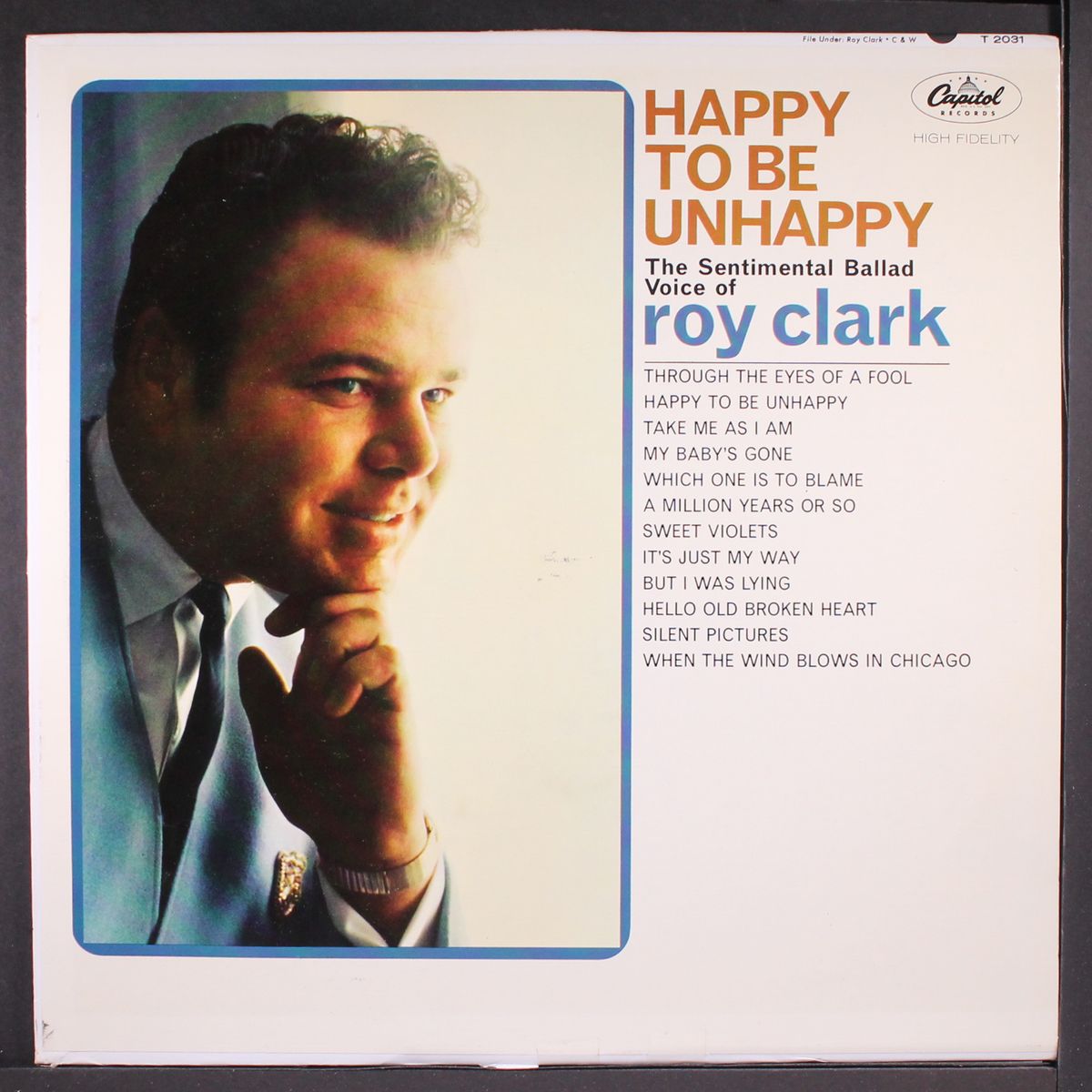 happy to be unhappy by ROY CLARK