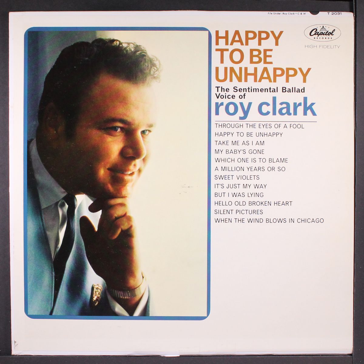 happy to be unhappy by ROY CLARK