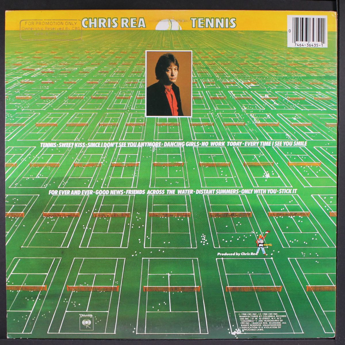 tennis by CHRIS REA