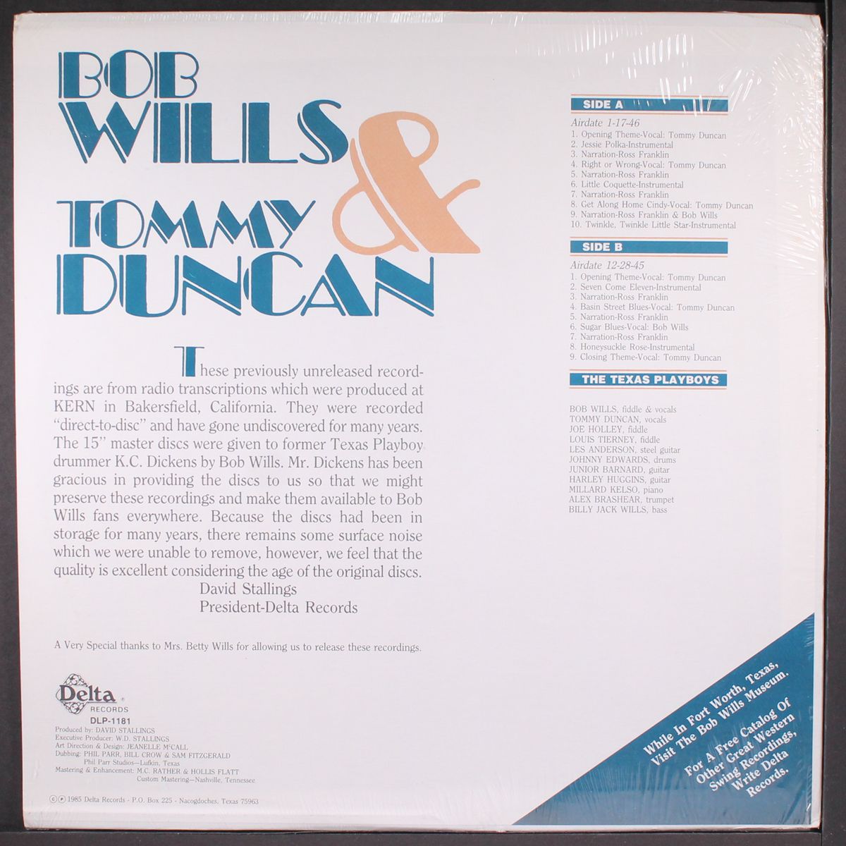 right or wrong by BOB WILLS & TOMMY DUNCAN
