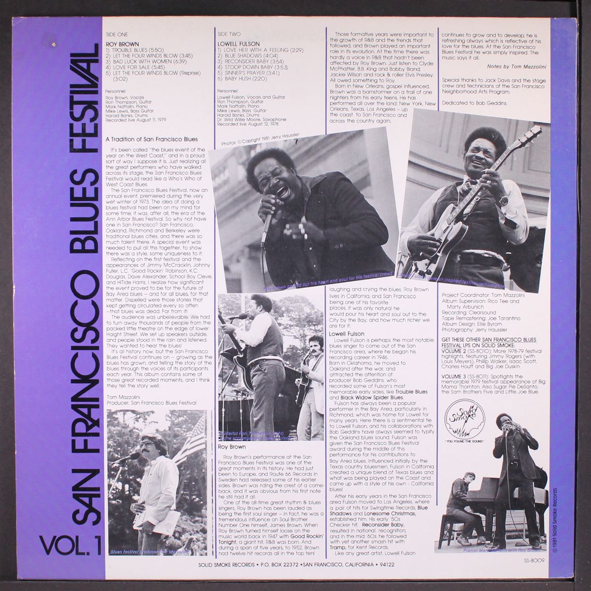 san francisco blues festival, vol. 1 by VARIOUS