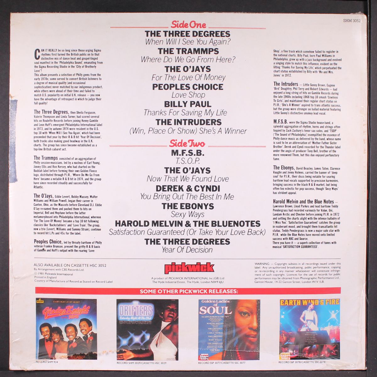 satisfaction guaranteed: sound of philadelphia, vol. 2 by VARIOUS