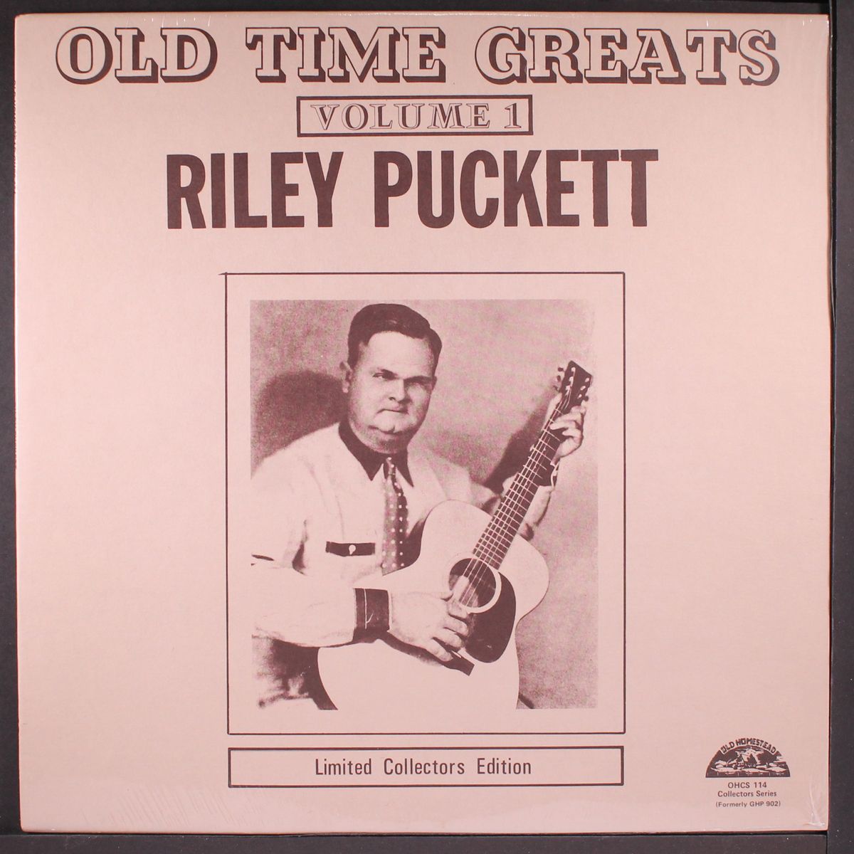 old time greats, vol. 1 by RILEY PUCKETT