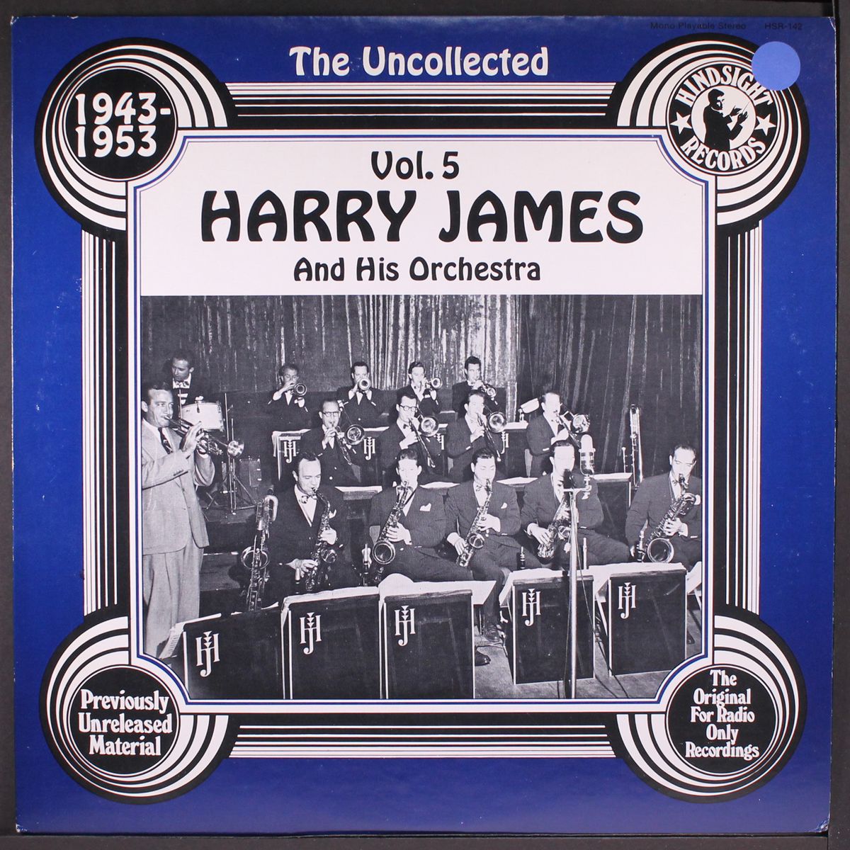 the uncollected, vol. 5 1943-1953 by HARRY JAMES